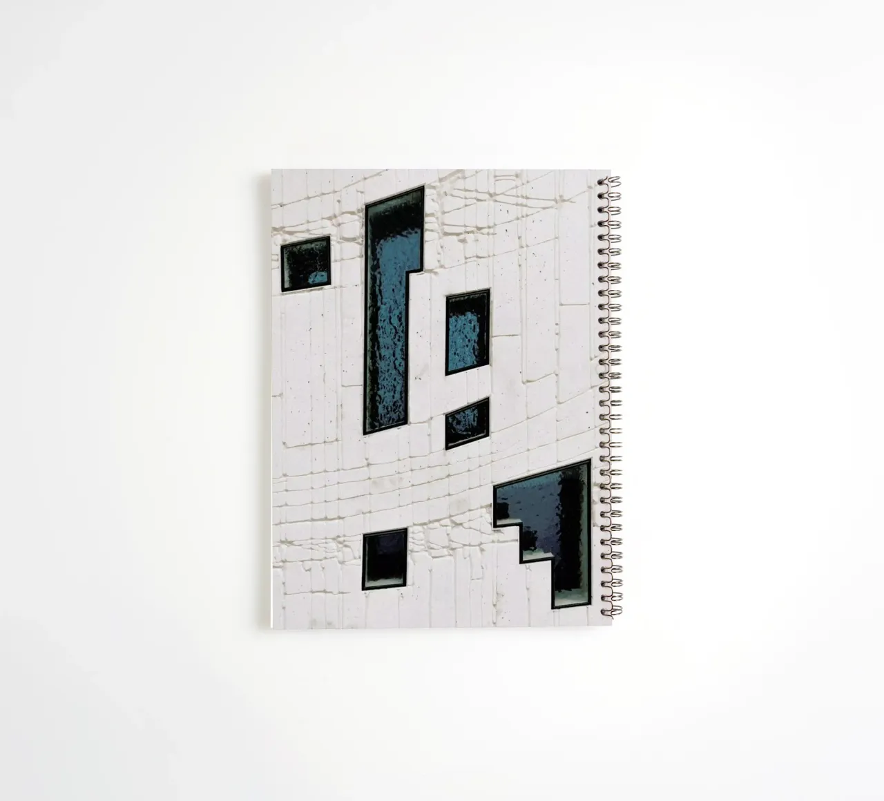 Abstract Geometrics spiral notebook by Sebastian Hilgetag