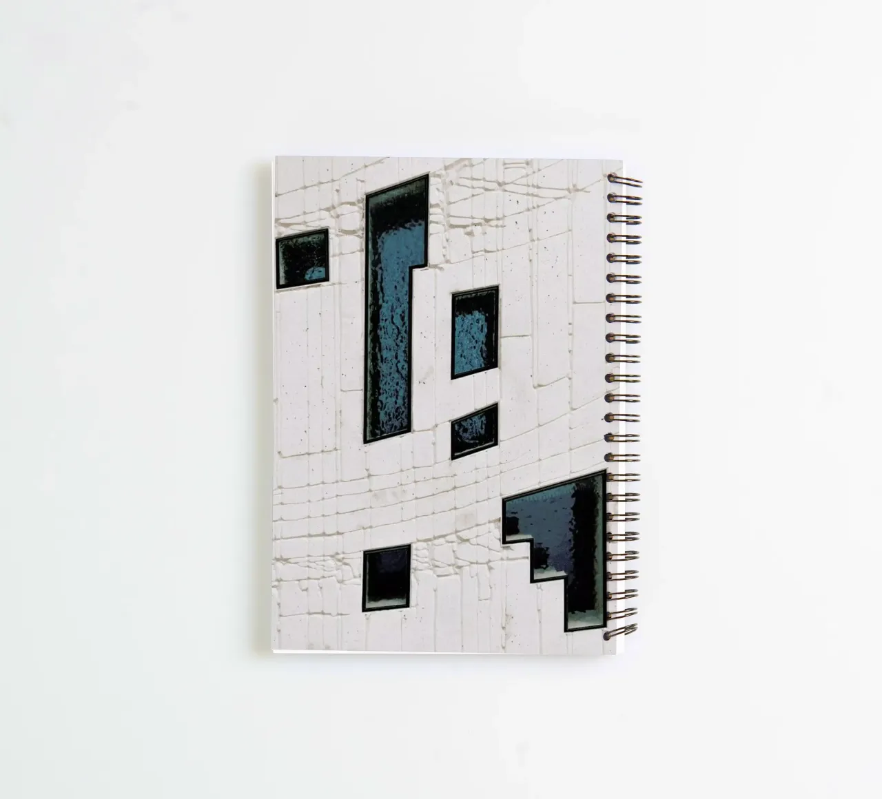 Abstract Geometrics spiral notebook by Sebastian Hilgetag
