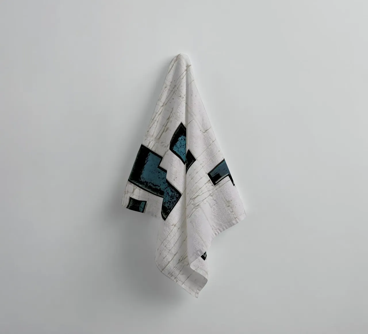 Abstract Geometrics towel by Sebastian Hilgetag