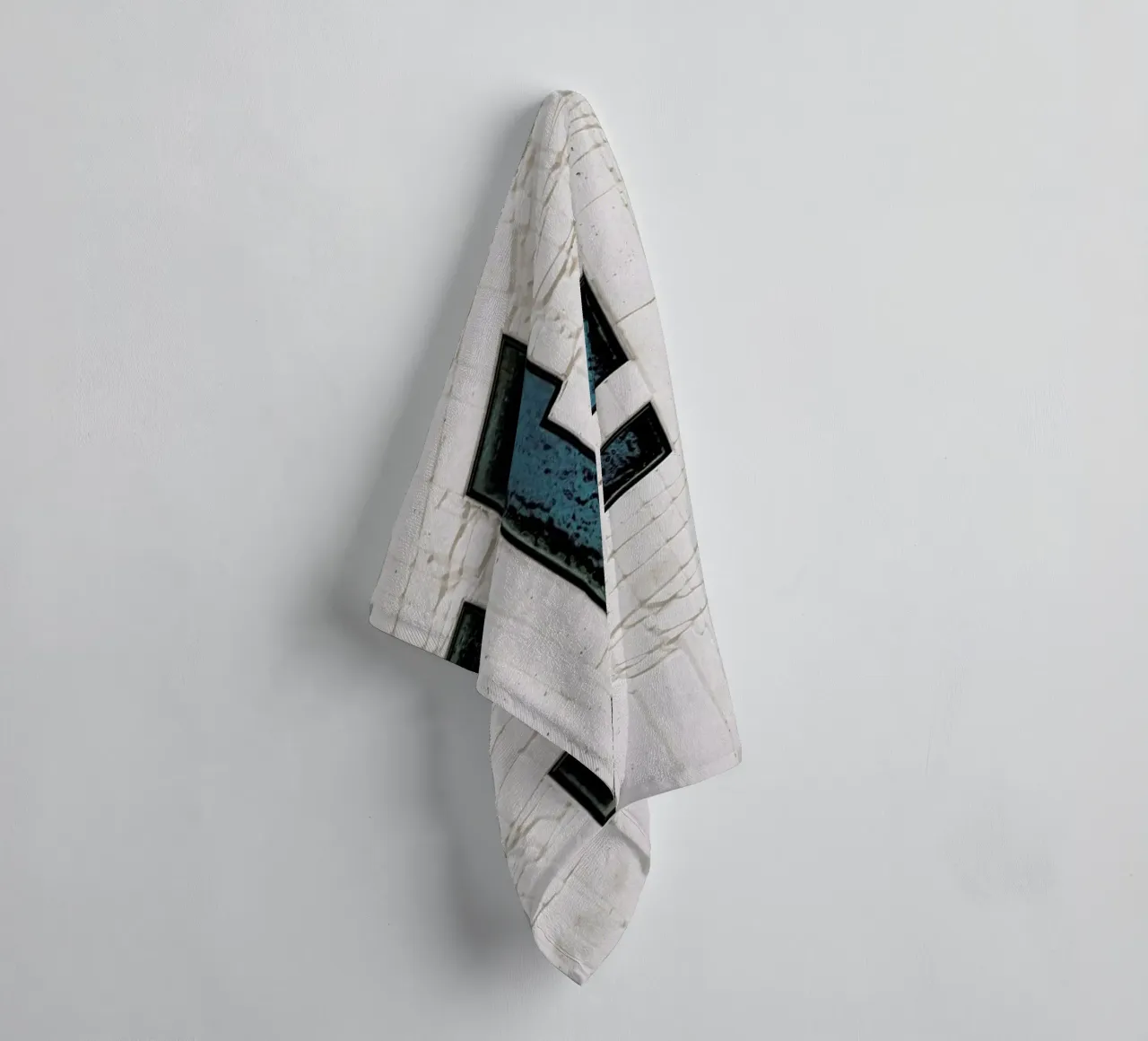 Abstract Geometrics towel by Sebastian Hilgetag