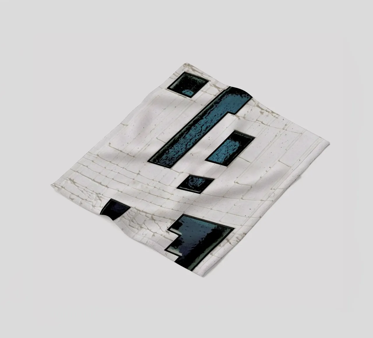 Abstract Geometrics coperta in pile da Sebastian Hilgetag