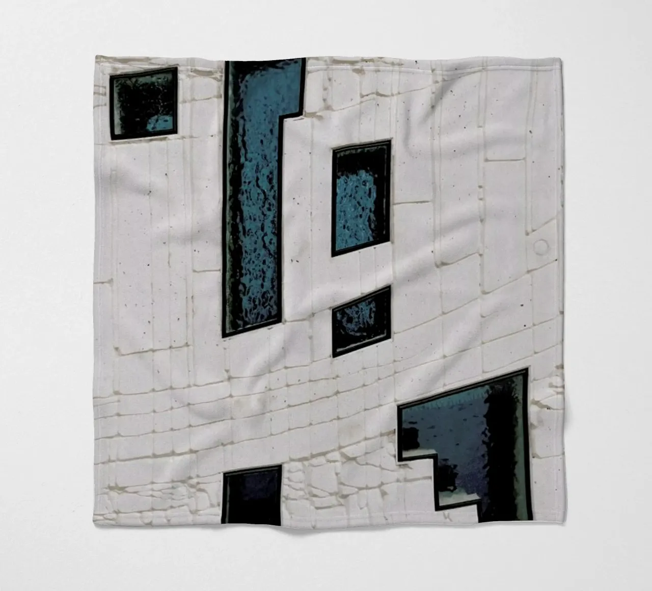 Abstract Geometrics coperta in pile da Sebastian Hilgetag