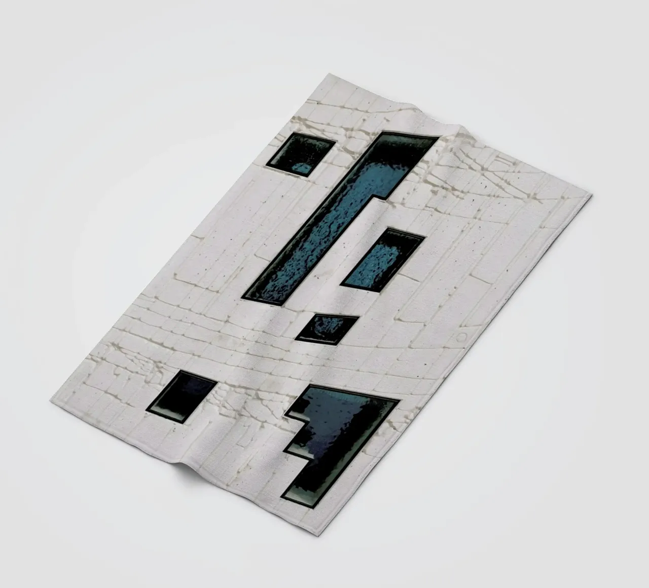 Abstract Geometrics coperta in pile da Sebastian Hilgetag