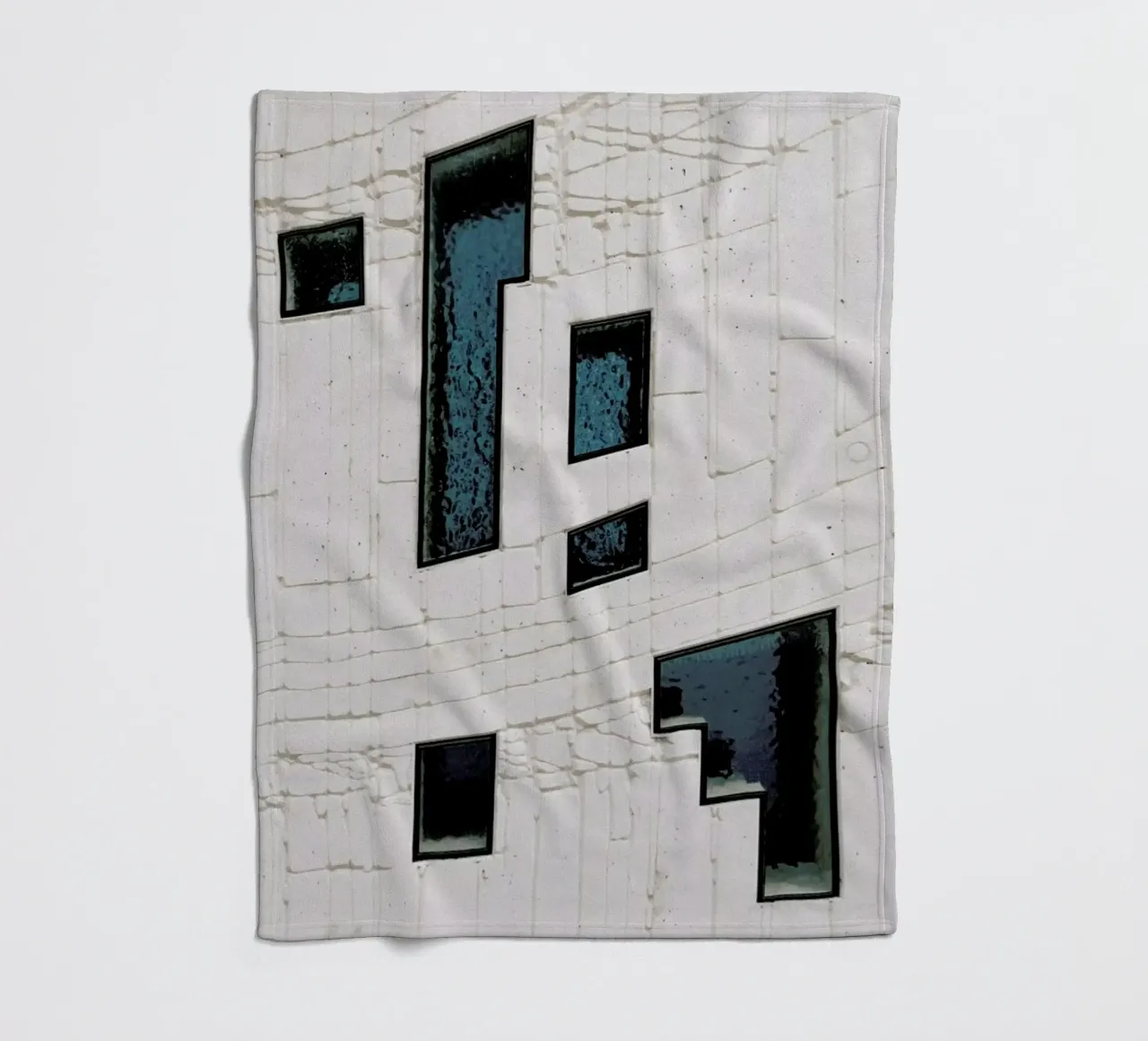 Abstract Geometrics coperta in pile da Sebastian Hilgetag