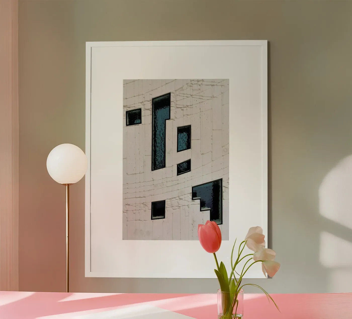 Abstract Geometrics poster da Sebastian Hilgetag