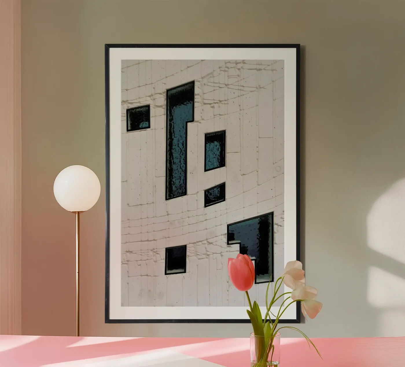 Abstract Geometrics poster da Sebastian Hilgetag