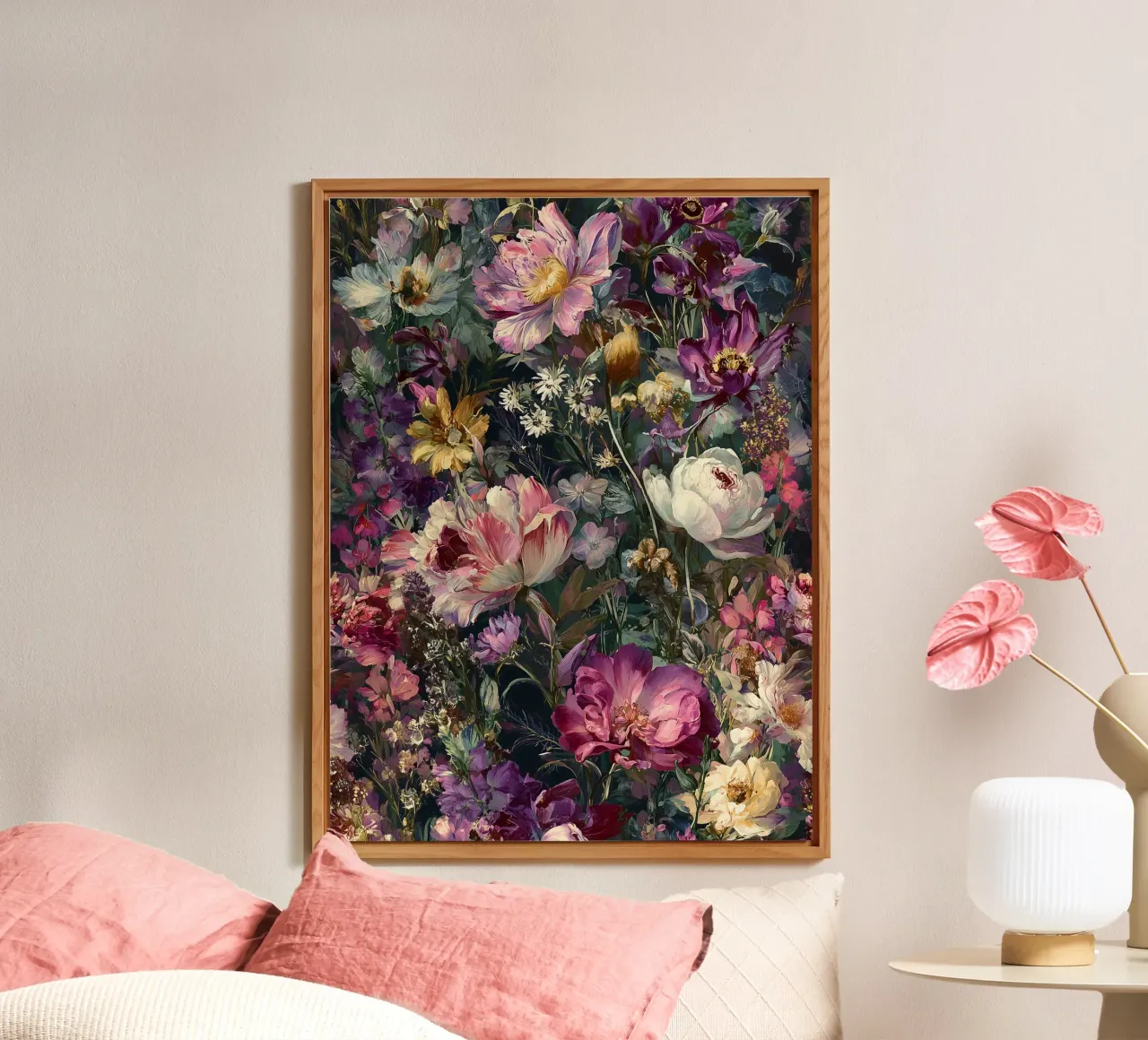 Flowers Garden E alluminio dibond da Mateo