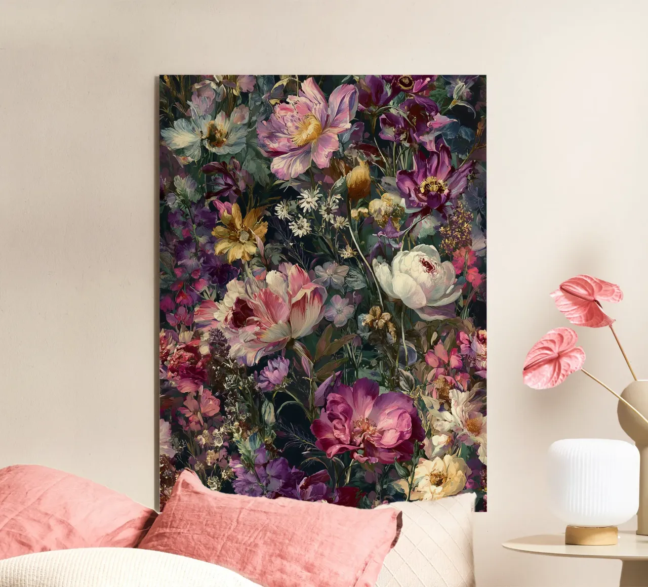 Flowers Garden E alluminio dibond da Mateo