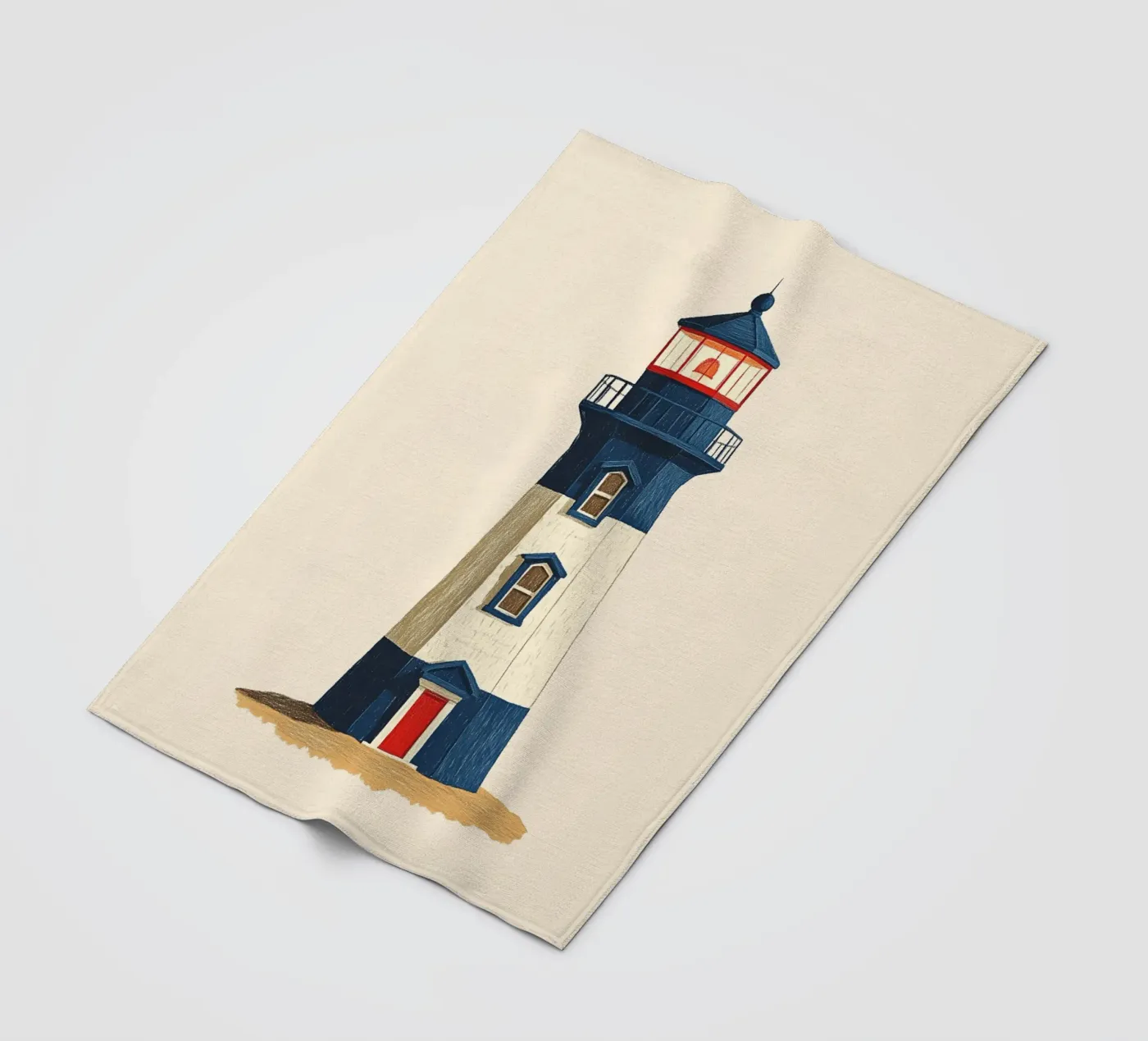 Faro coperta in pile da Curious Canvas