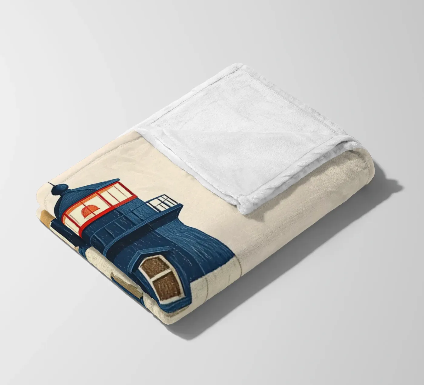 Faro coperta in pile da Curious Canvas