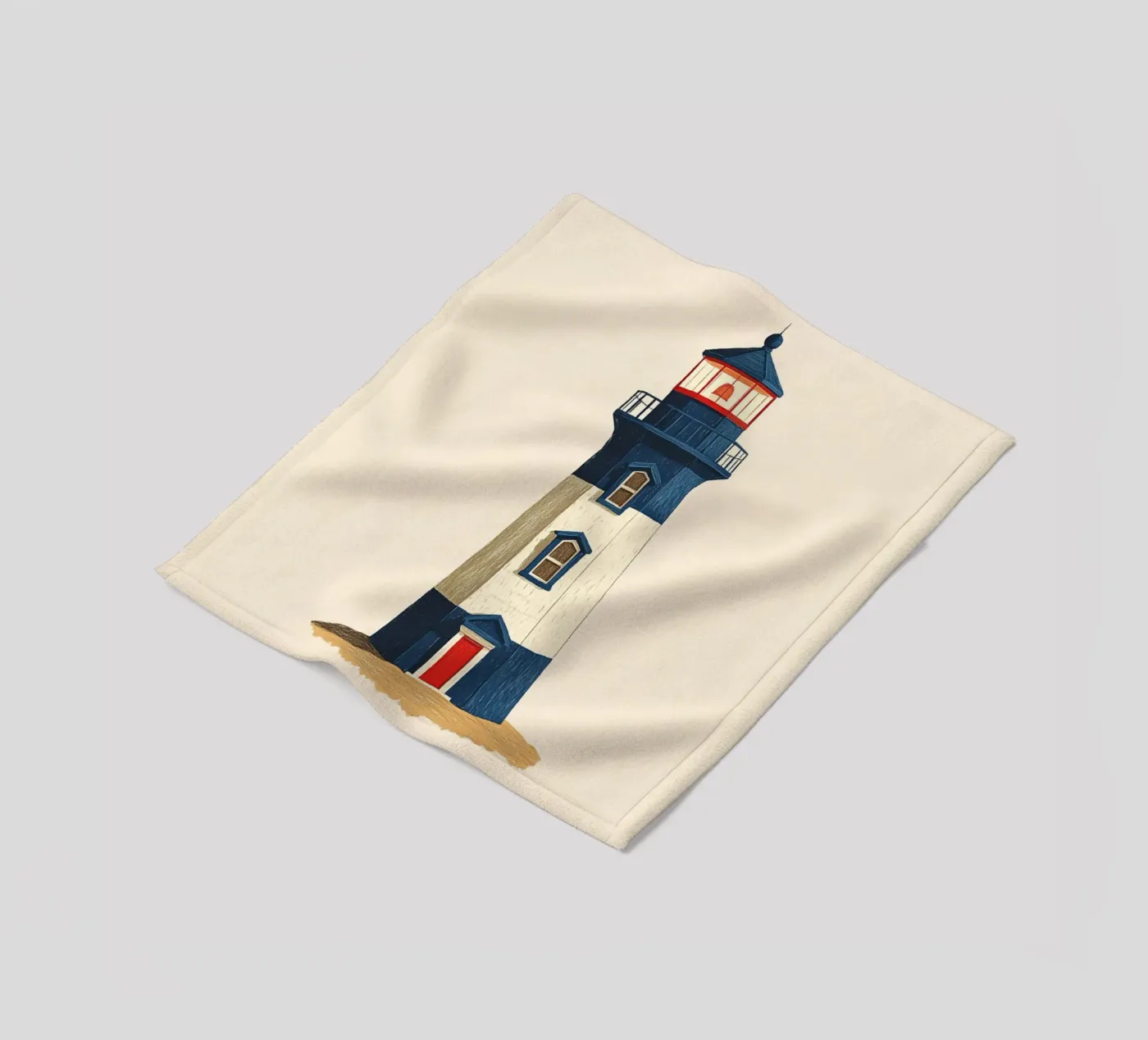Faro coperta in pile da Curious Canvas