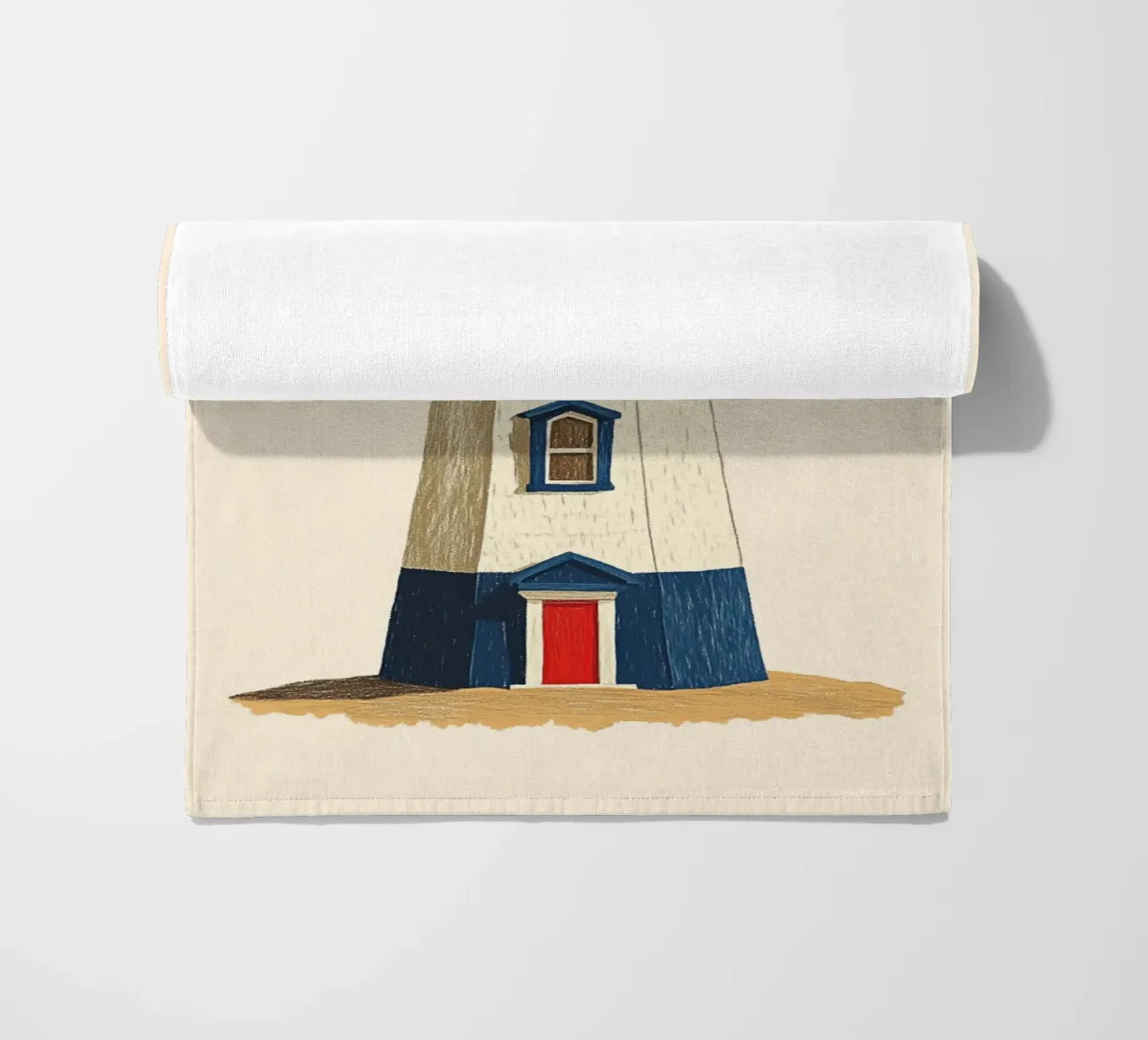 Faro telo mare da Curious Canvas