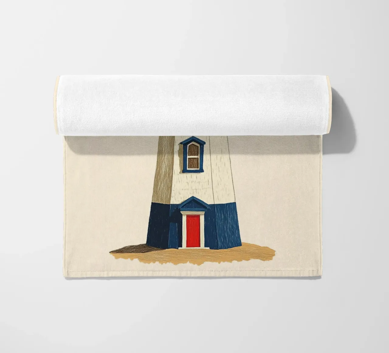 Faro telo mare da Curious Canvas