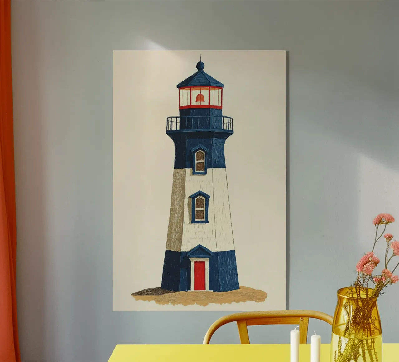 Faro plexiglass da Curious Canvas