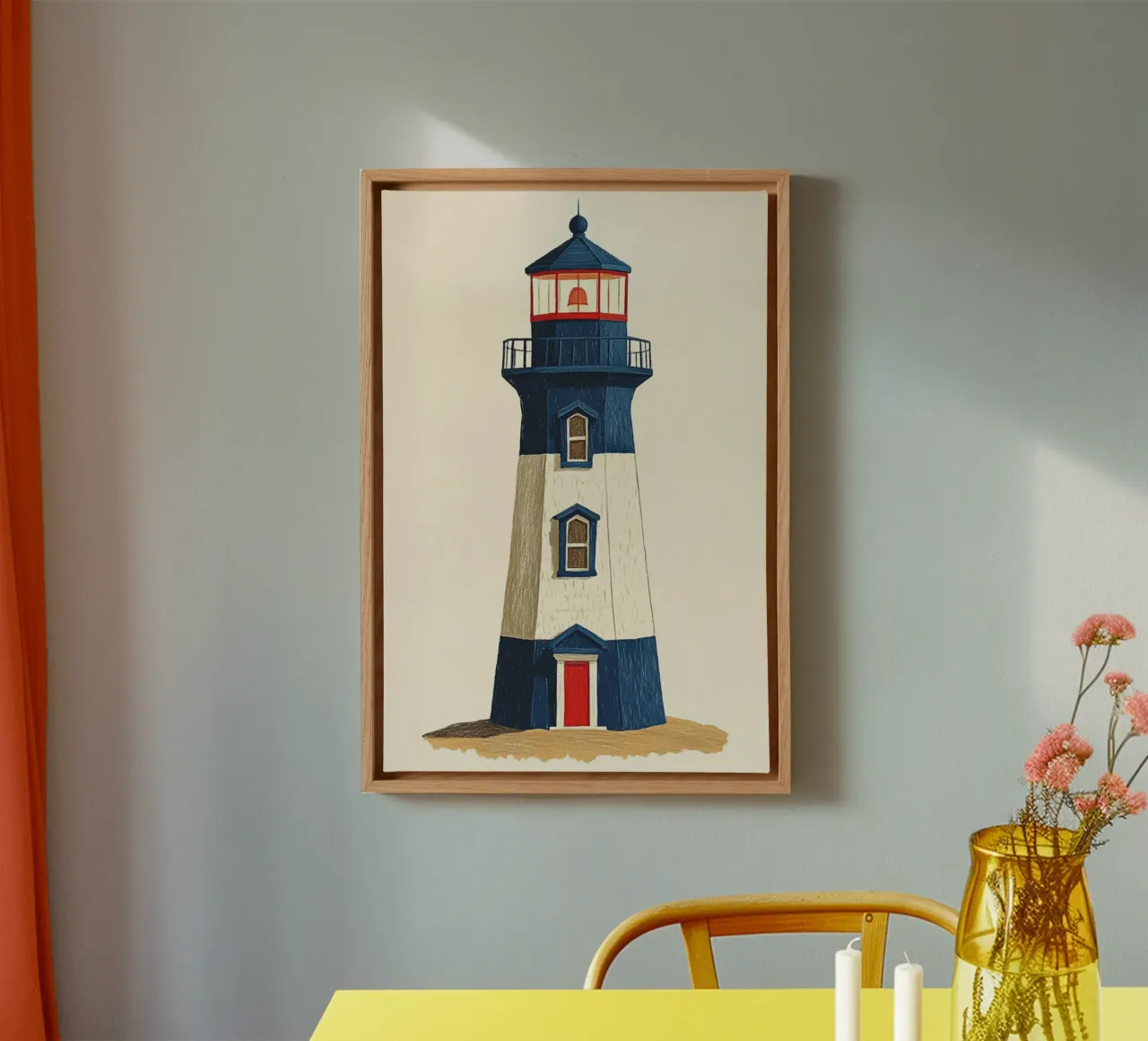 Faro tela da Curious Canvas