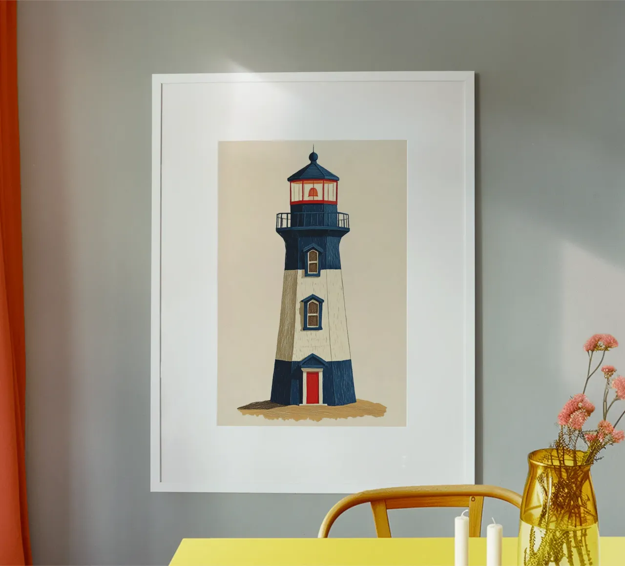 Faro poster da Curious Canvas