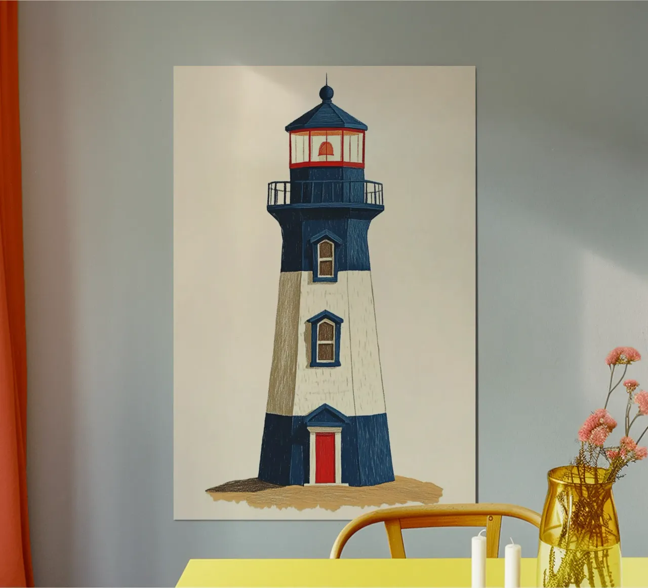 Faro poster da Curious Canvas