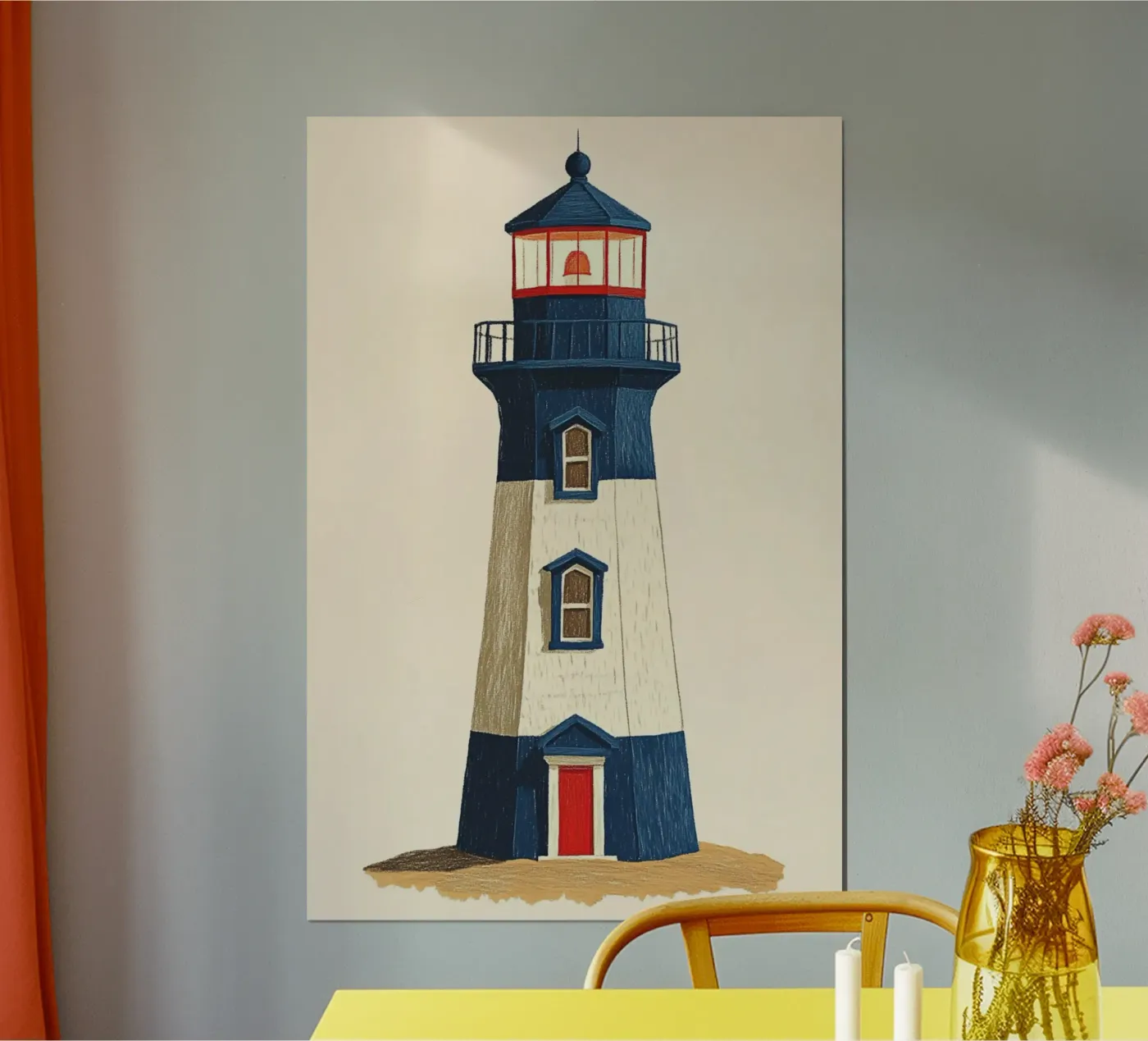 Lighthouse poster de Curious Canvas