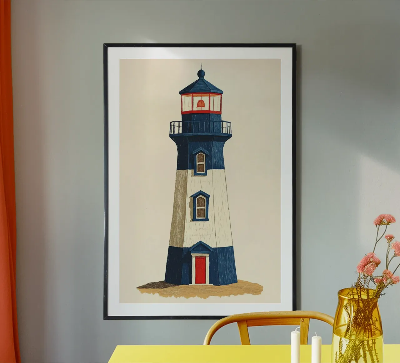 Faro poster da Curious Canvas