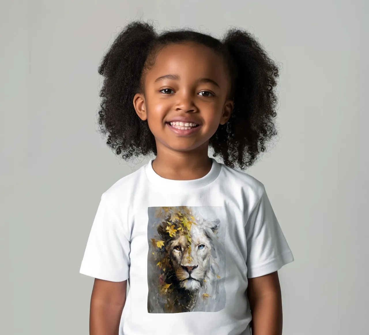 Lion Golden camiseta para niños de Mateo