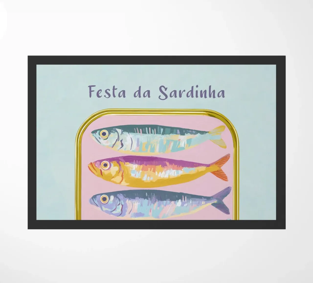 L'amore per le sardine in Portogallo zerbino da Carinaprint