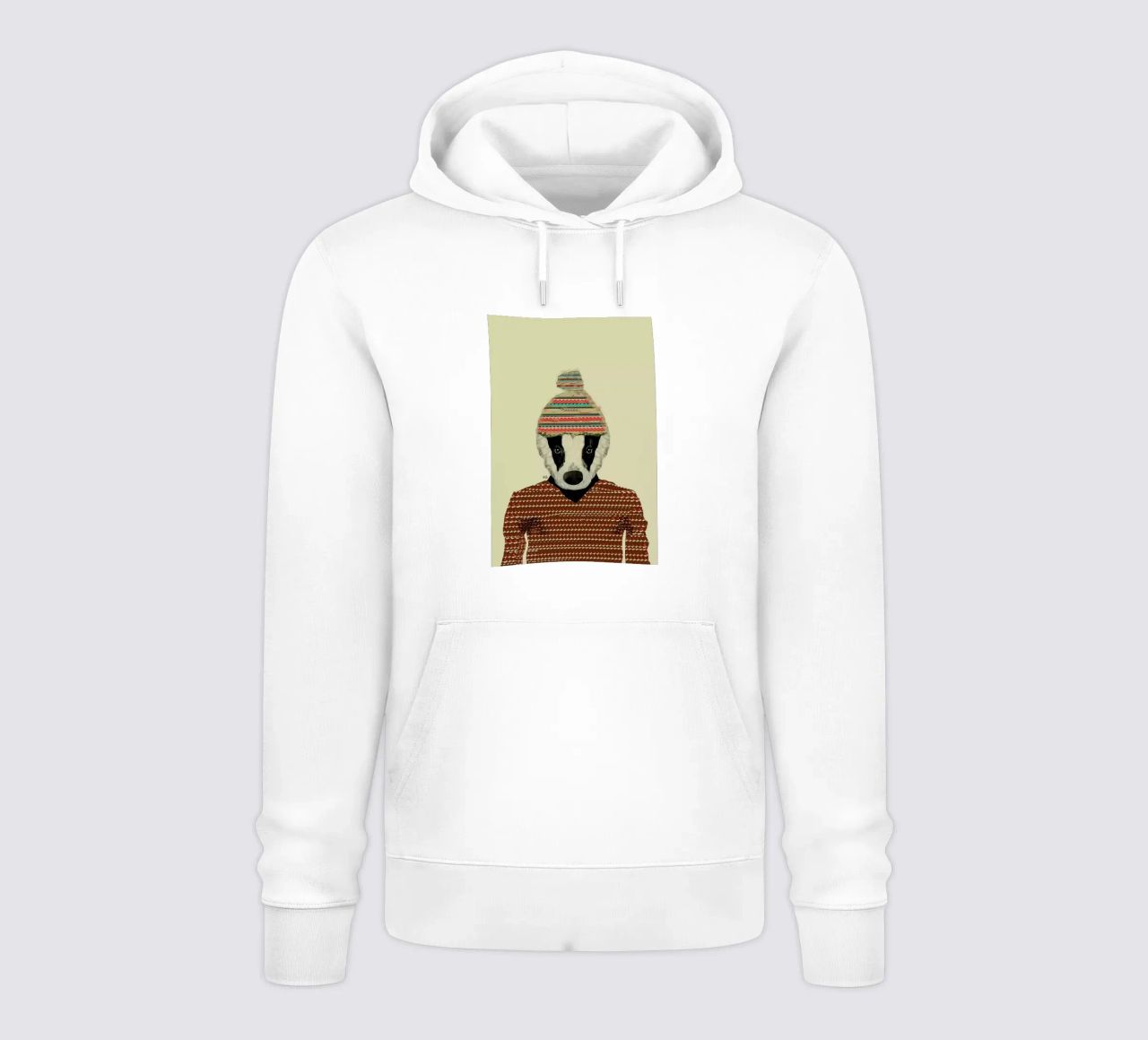 seb the badger sudadera con capucha de Brian Buckley