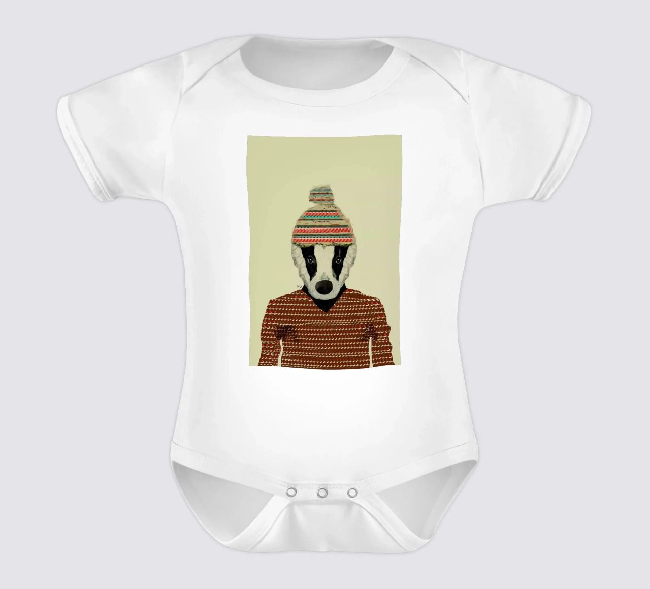 seb the badger body de bebé de Brian Buckley