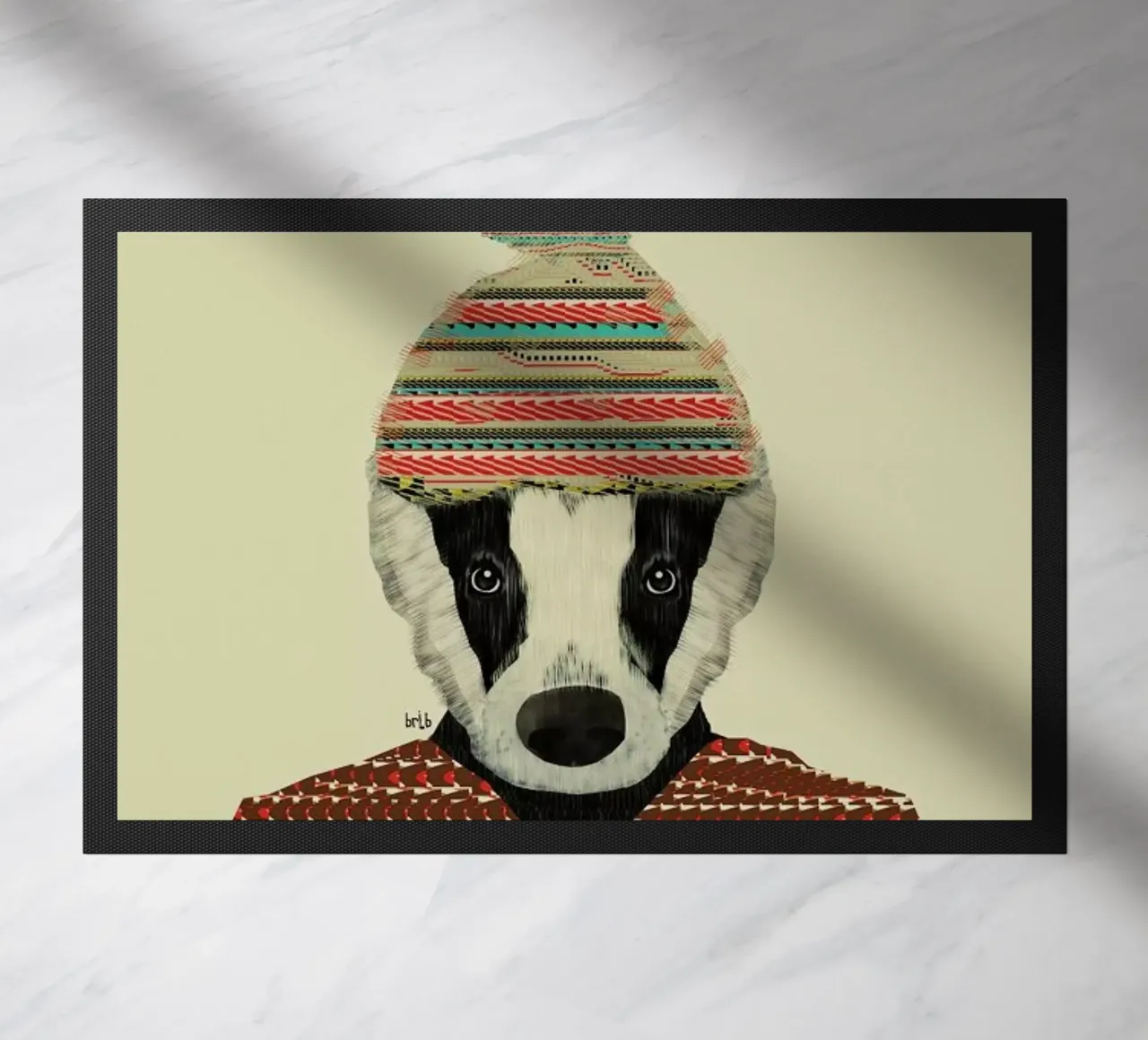 seb the badger zerbino da Brian Buckley