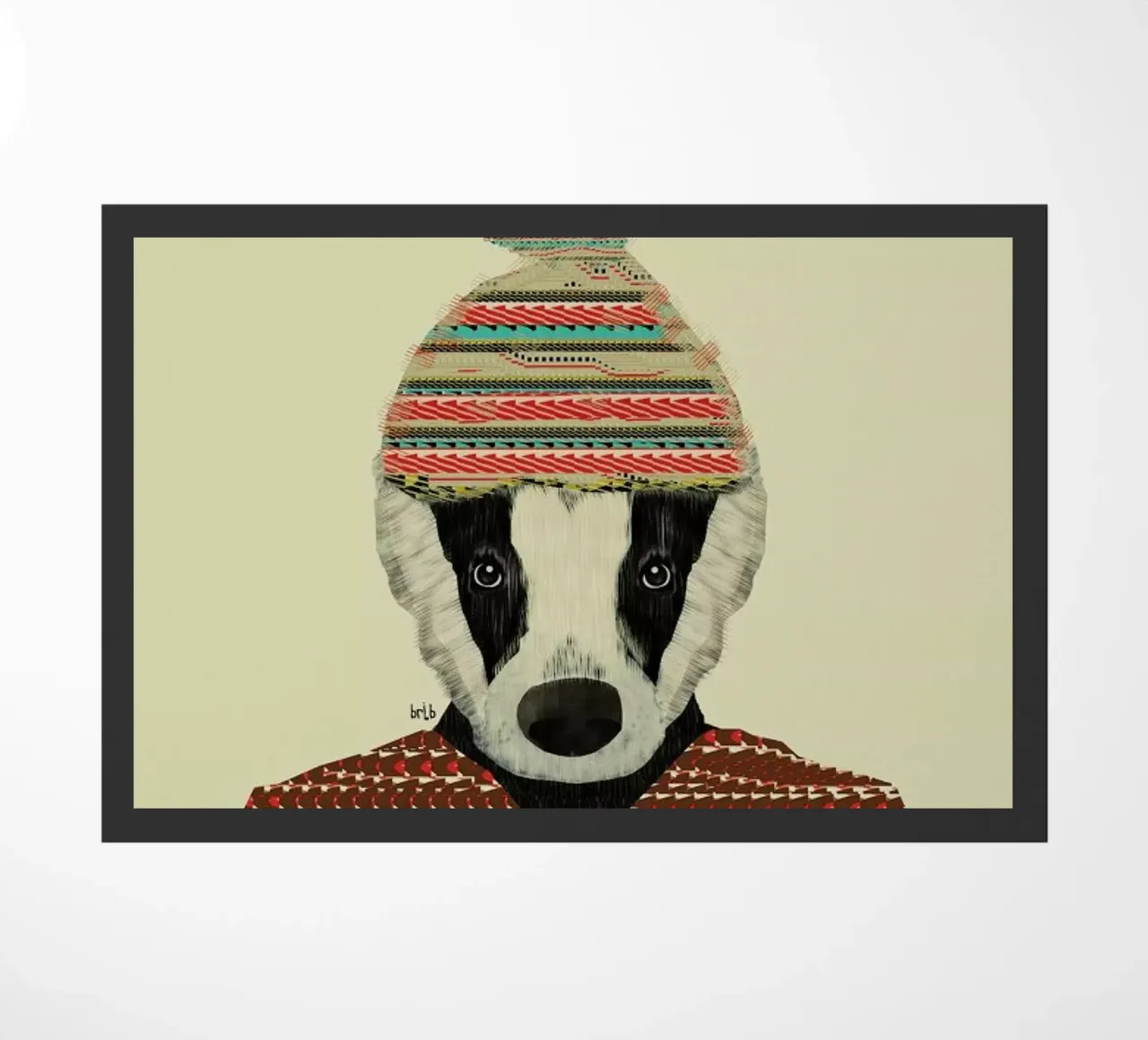 seb the badger zerbino da Brian Buckley