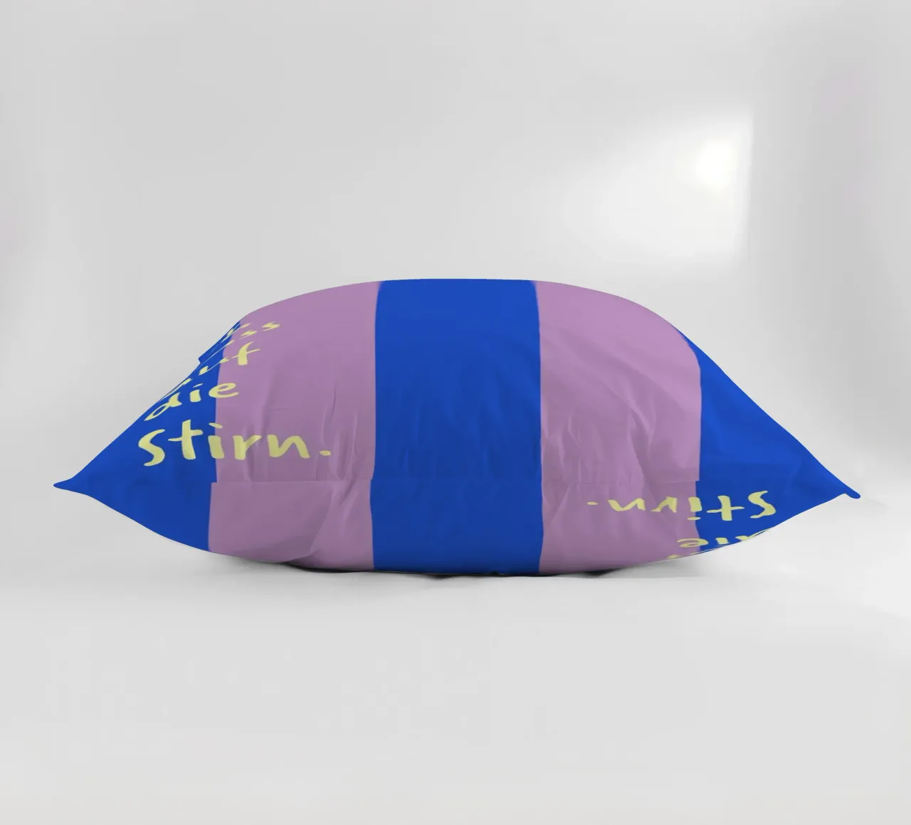 Liebe ist ein Kuss.. (mehrere Varianten verfügbar) decorative cushion by FRICKE DESIGN