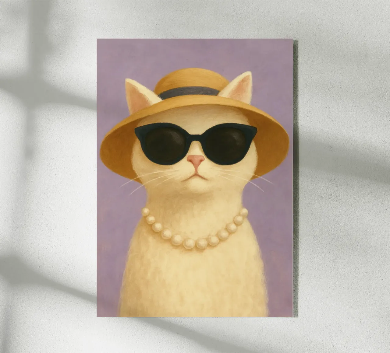 Madame Cat plexiglass da Mosaic Dialogue