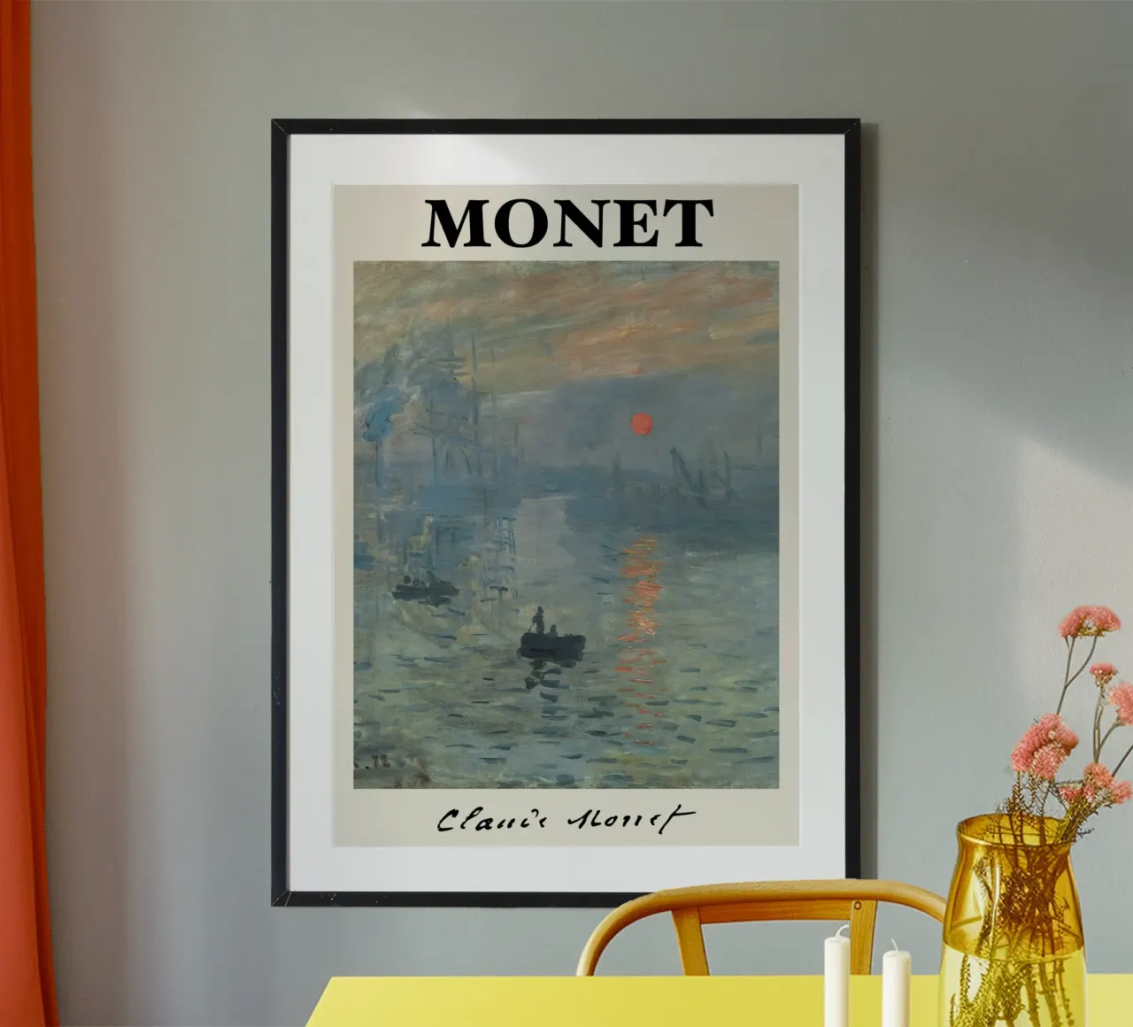 Claude Monet - Impression, Sonnenaufgang: Ikone des Impressionismus Hahnemühle von NorwesClub
