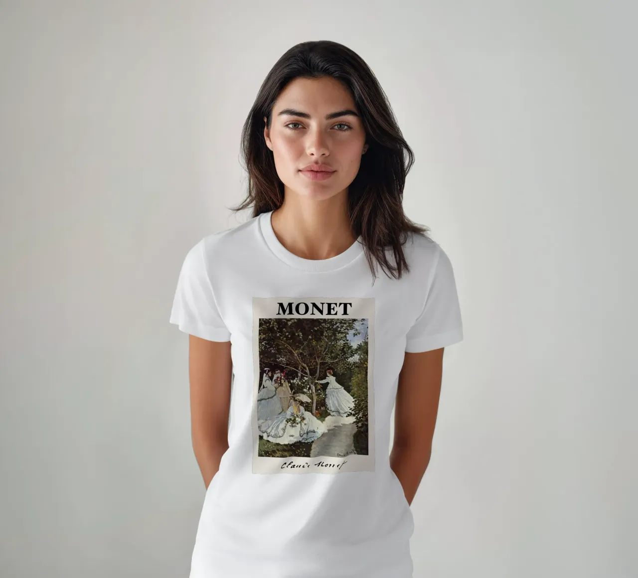 Claude Monet - Donne in giardino: Il maestro impressionista t-shirt da NorwesClub