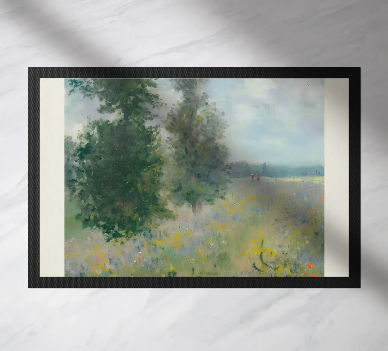 Claude Monet - I campi di papaveri (Argenteuil) Impressionista A zerbino da NorwesClub