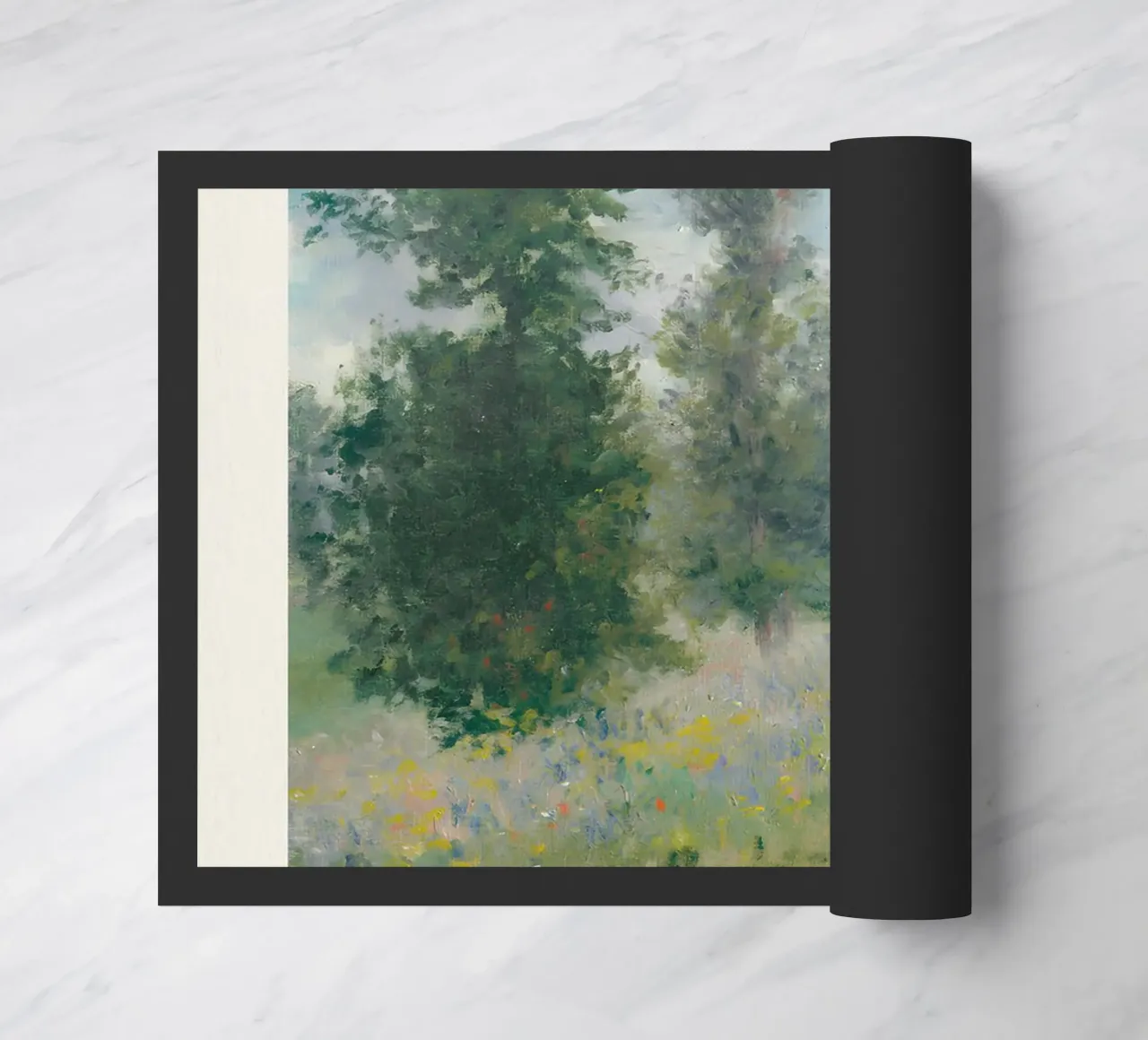 Claude Monet - I campi di papaveri (Argenteuil) Impressionista A zerbino da NorwesClub