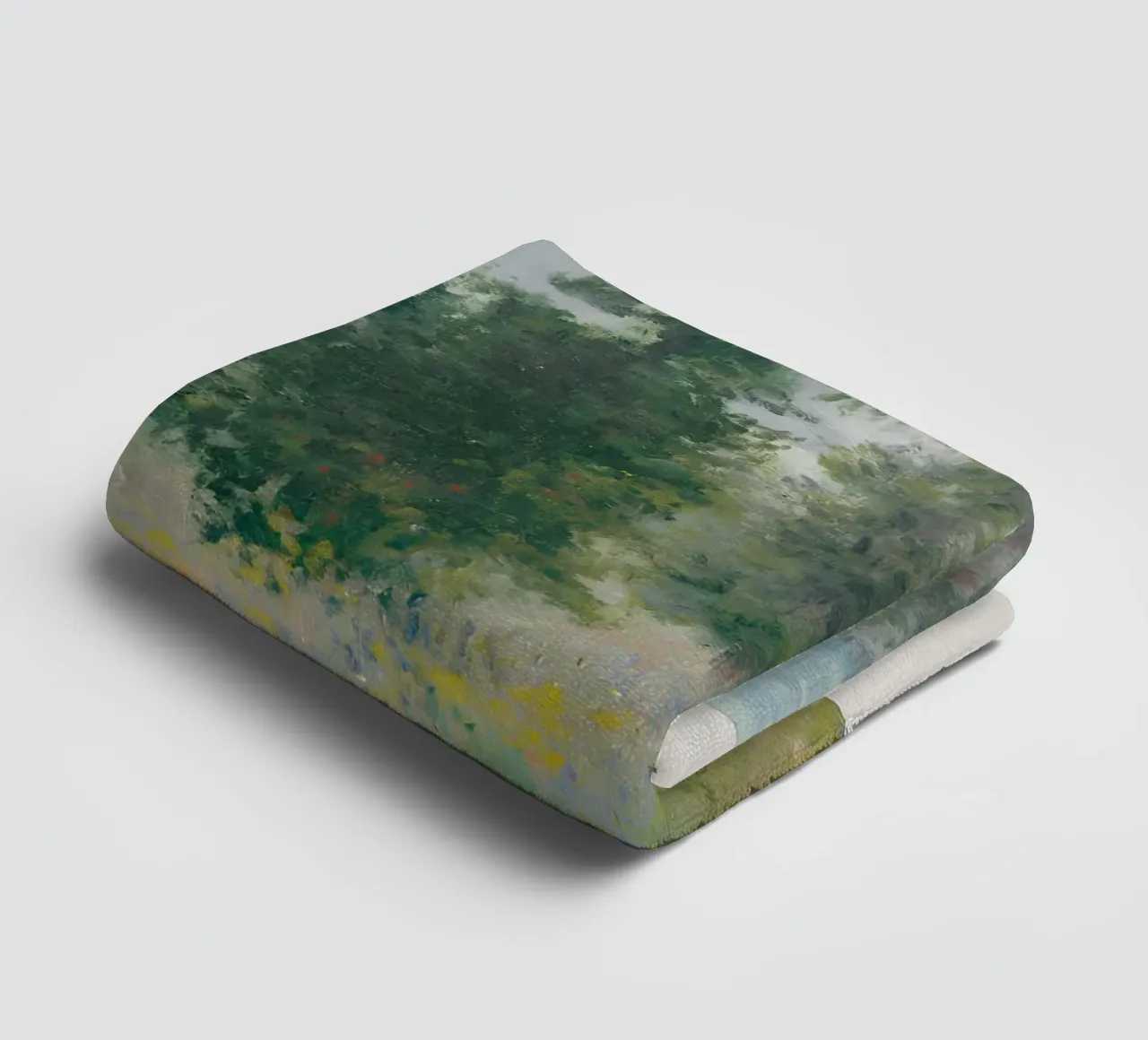 Claude Monet - Die Mohnfelder (Argenteuil) Impressionist A Handtuch von NorwesClub