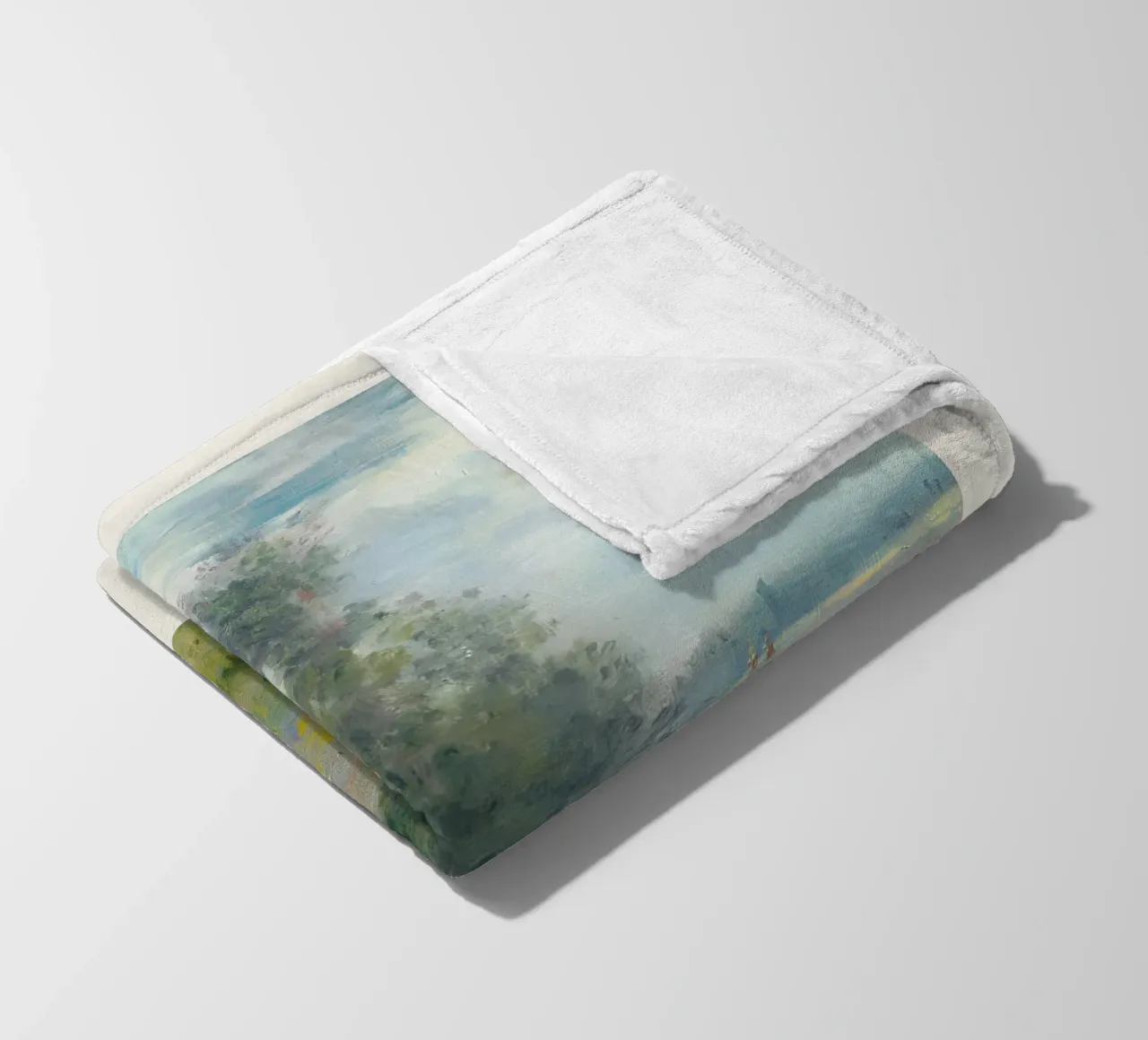 Claude Monet - The Poppy Fields (Argenteuil) Impressionist A fleece blanket by NorwesClub