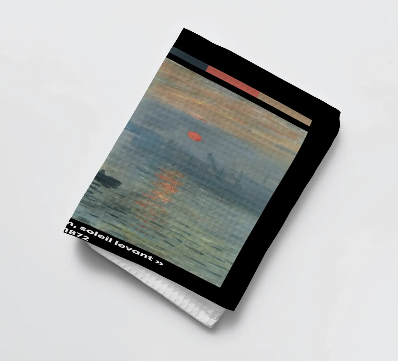 Claude Monet - Impression, soleil levant : chef-d'œuvre de l'imprimerie torchon de NorwesClub