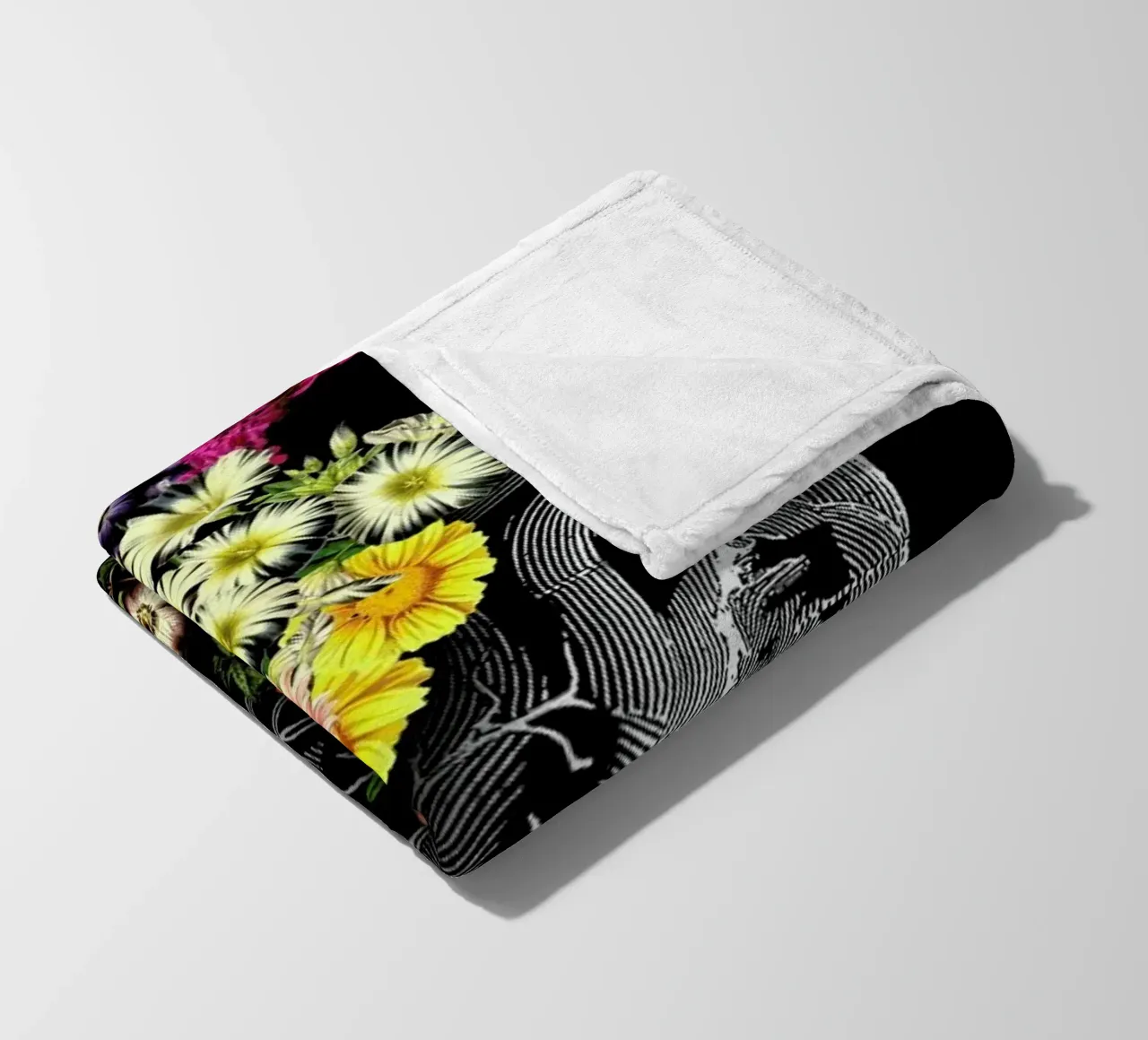 Flower Heart Spring coperta in pile da Tobe Fonseca