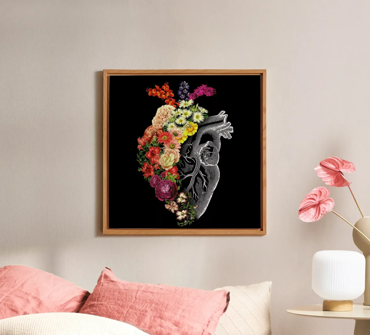Flower Heart Spring Forex-Platte von Tobe Fonseca