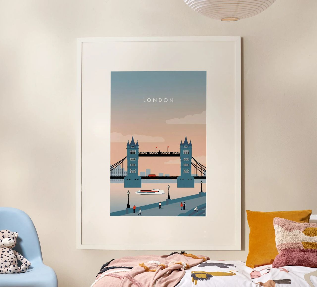 London poster by Katinka Reinke