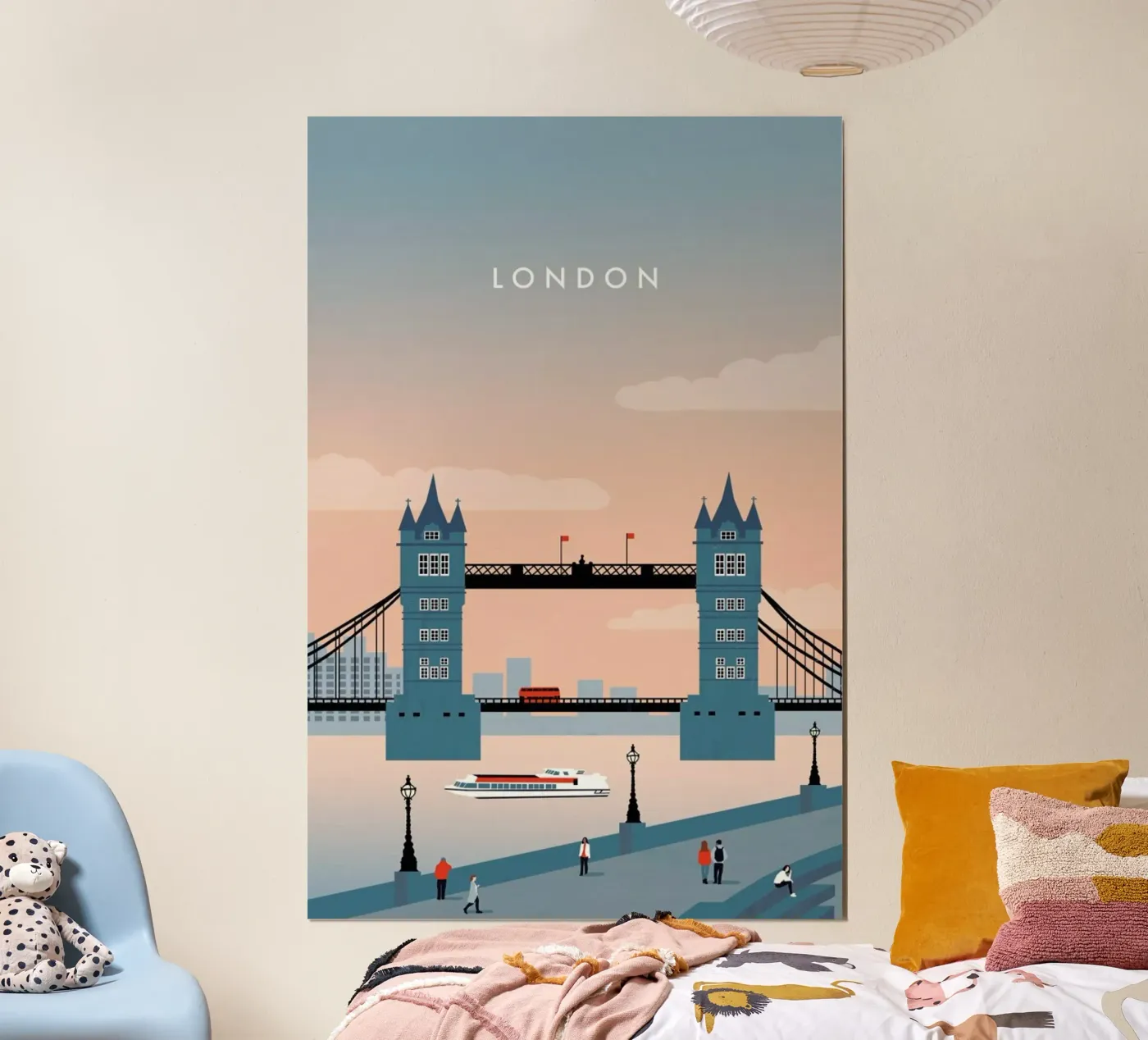 London poster da Katinka Reinke
