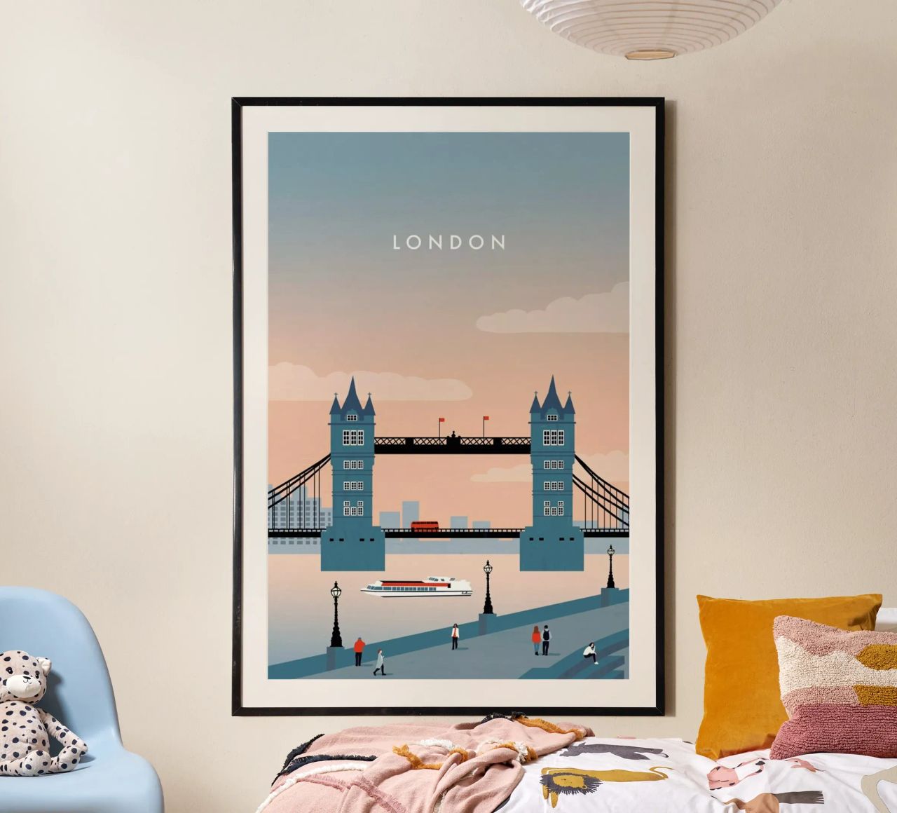 London poster by Katinka Reinke