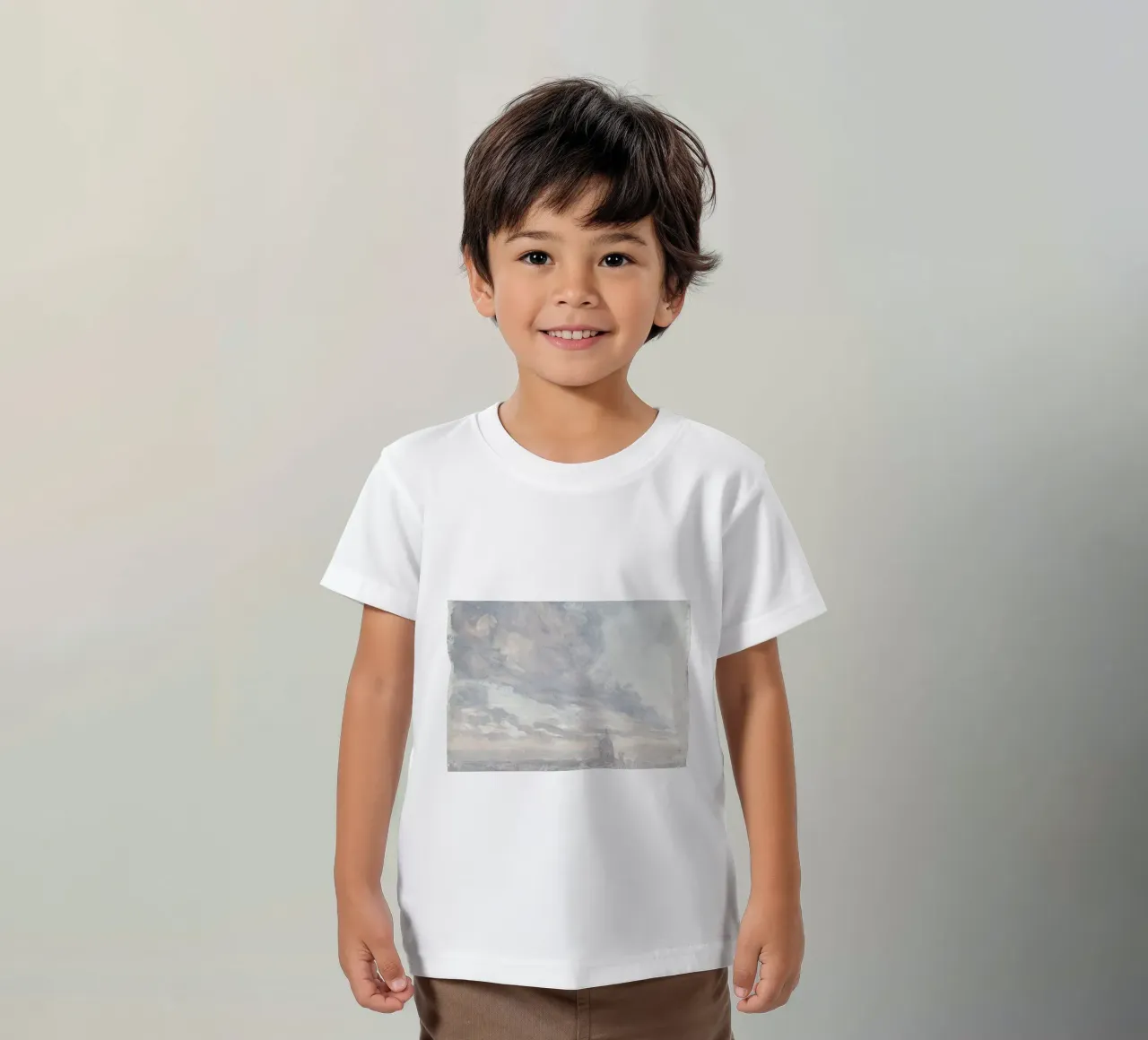 Lathrop: Studio delle nuvole, Cieli romantici, Paesaggio atmosferico t-shirt bambini da NorwesClub