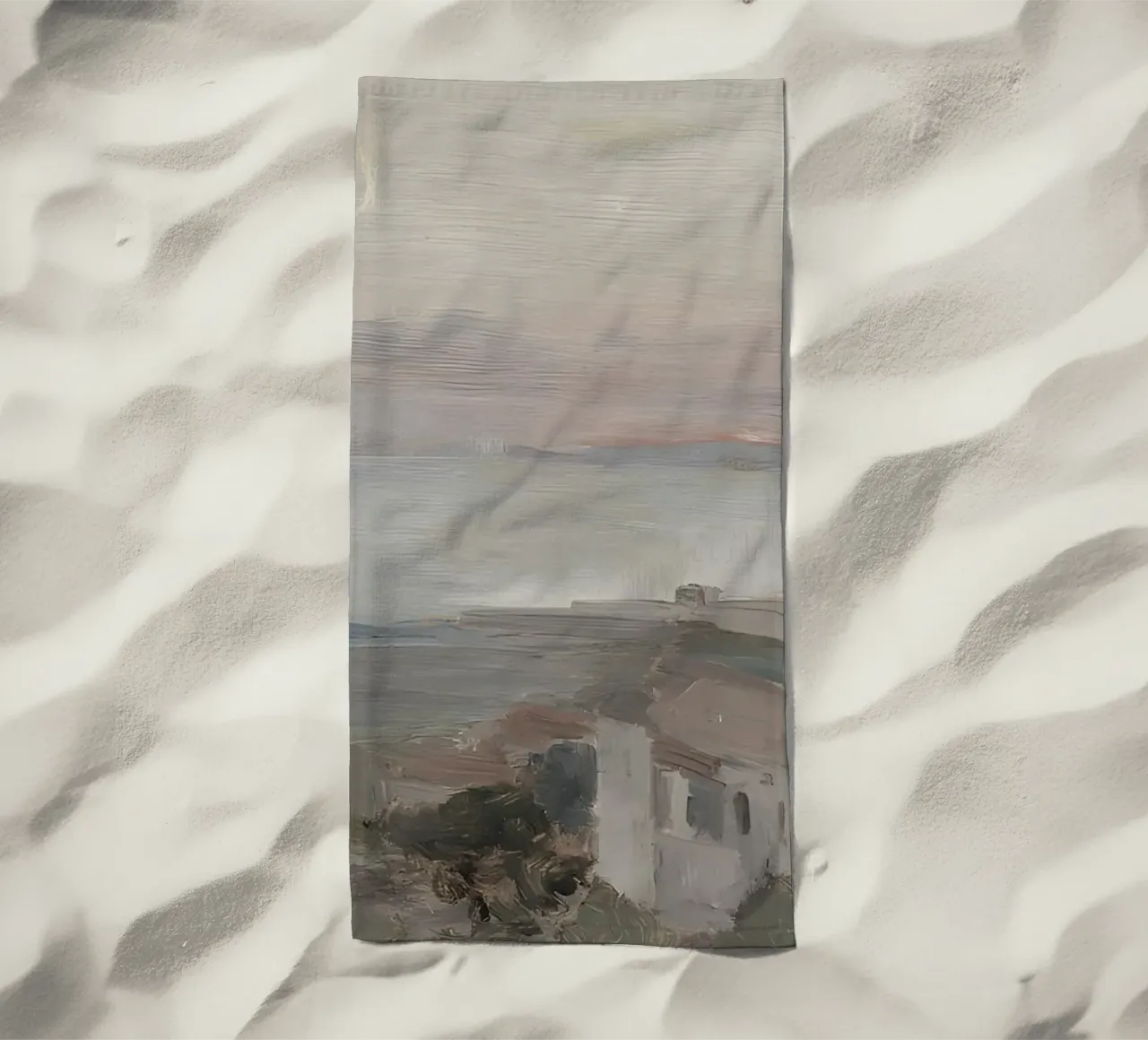 Egner: Torre del Greco, Impressionist Coastal Town telo mare da NorwesClub