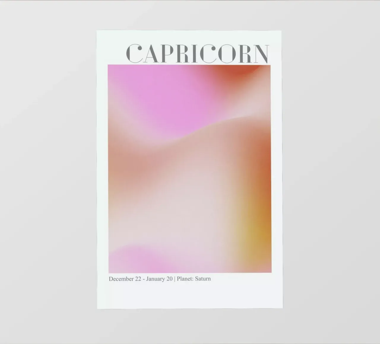 Capricorn Abstract Aura telo in pvc da cafelab