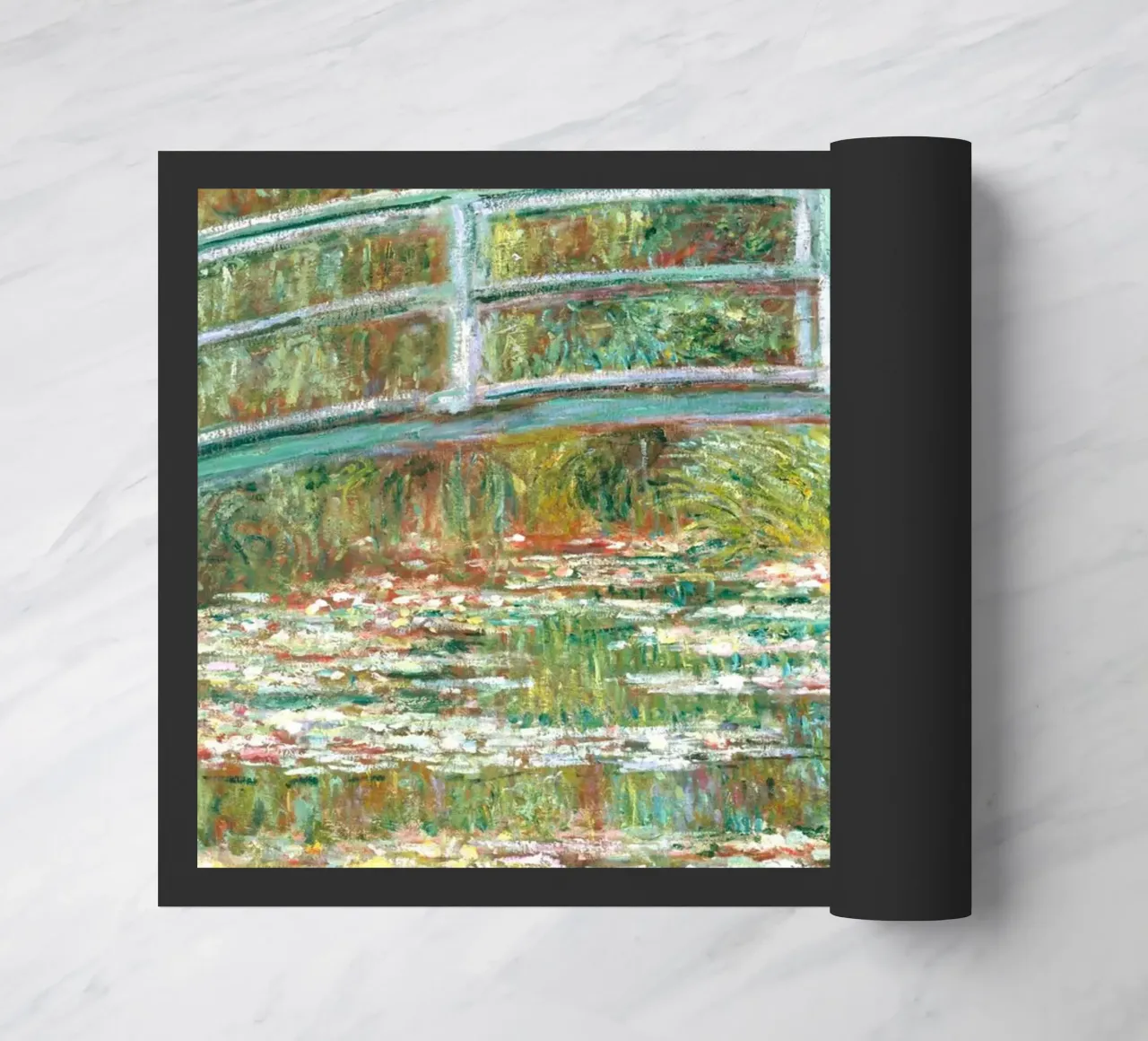 Monet: stagno di ninfee, Giverny, icona dell'impressionismo zerbino da NorwesClub