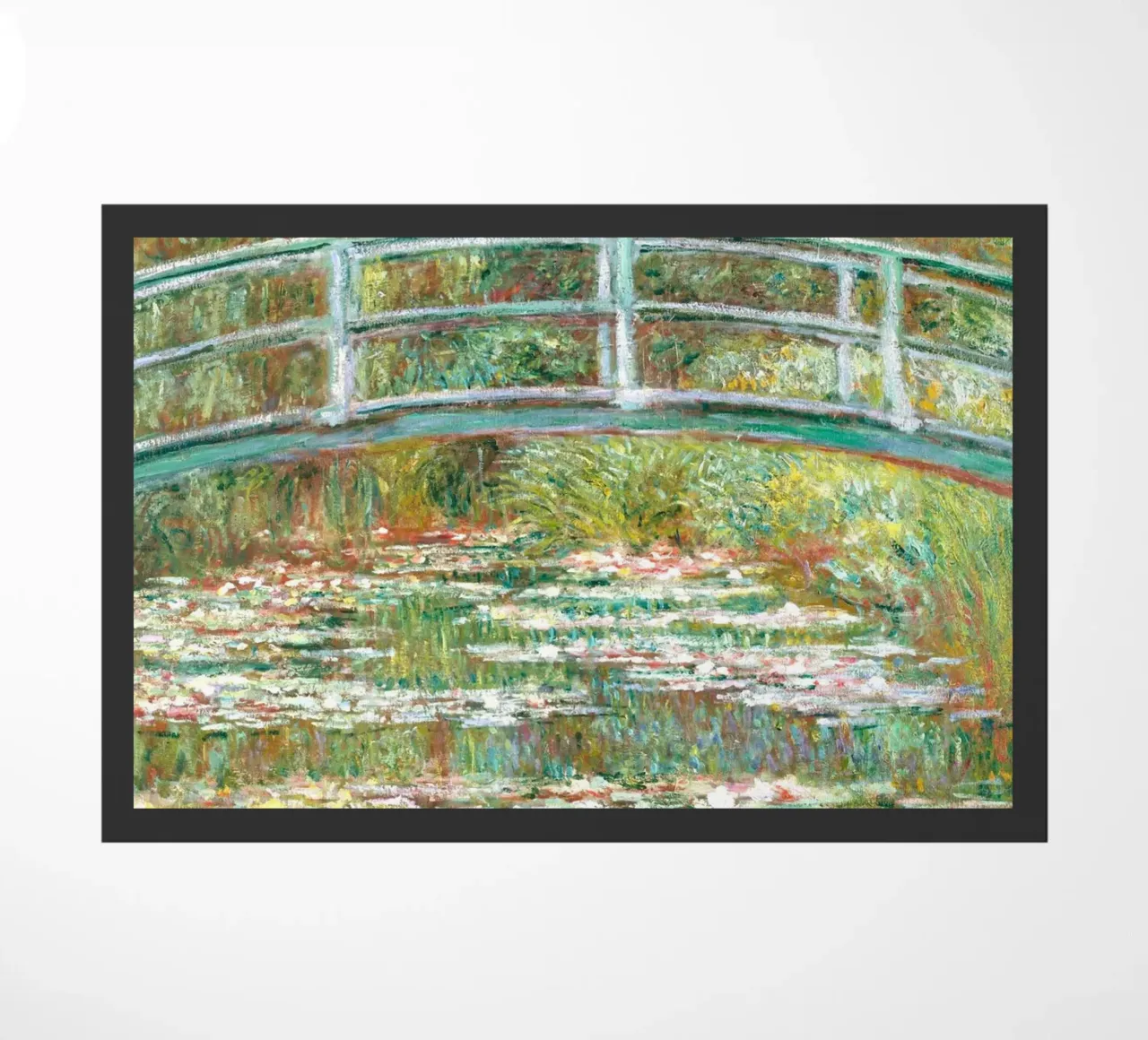Monet: stagno di ninfee, Giverny, icona dell'impressionismo zerbino da NorwesClub