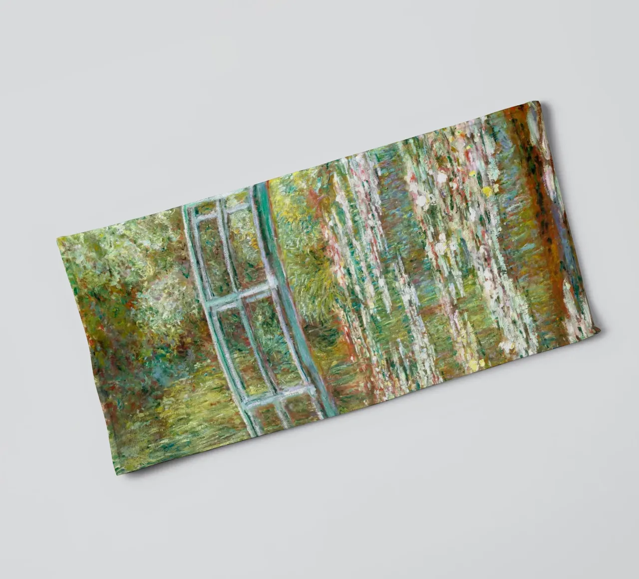 Monet: stagno di ninfee, Giverny, icona dell'impressionismo asciugamano da bagno da NorwesClub