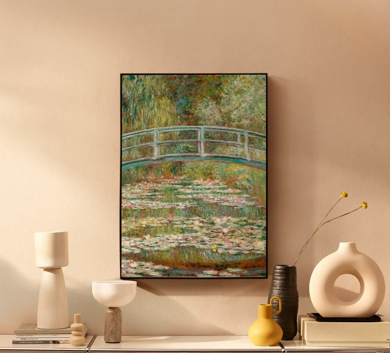 Monet: stagno di ninfee, Giverny, icona dell'impressionismo plexiglass da NorwesClub